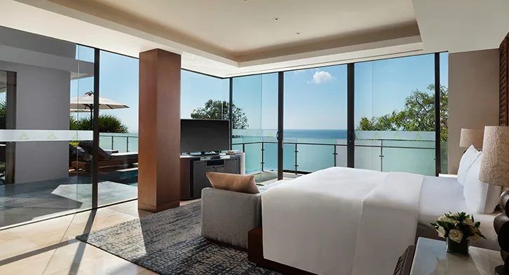 Three Bedroom Ocean Front Pool Villa, view 3